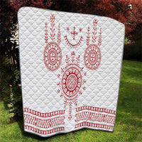 Croatia Sicanje Tattoo Kolo Inspired Quilt - Wonder Print Shop