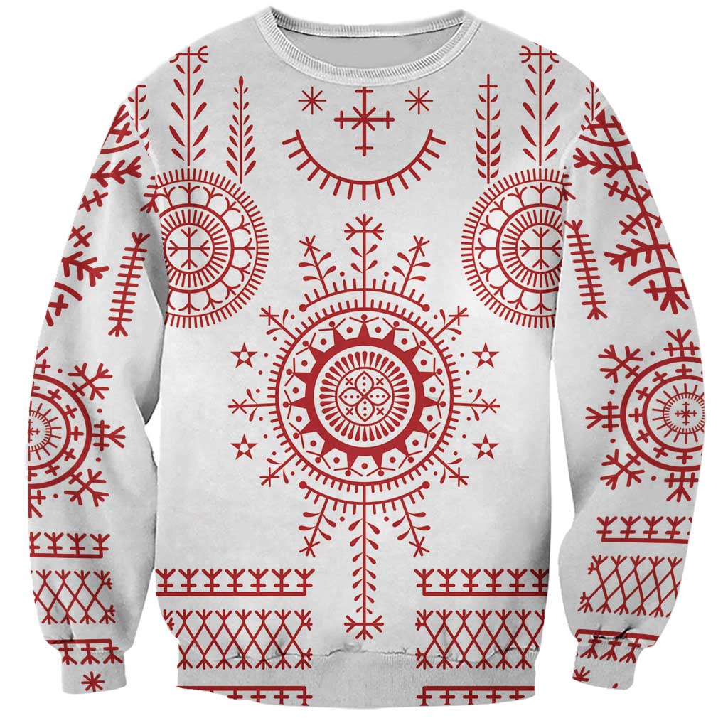 Croatia Sicanje Tattoo Kolo Inspired Sweatshirt - Wonder Print Shop
