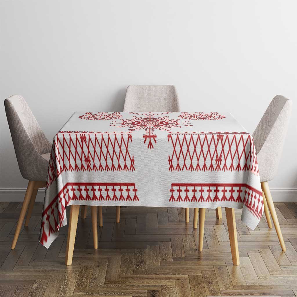 Croatia Sicanje Tattoo Kolo Inspired Tablecloth - Wonder Print Shop