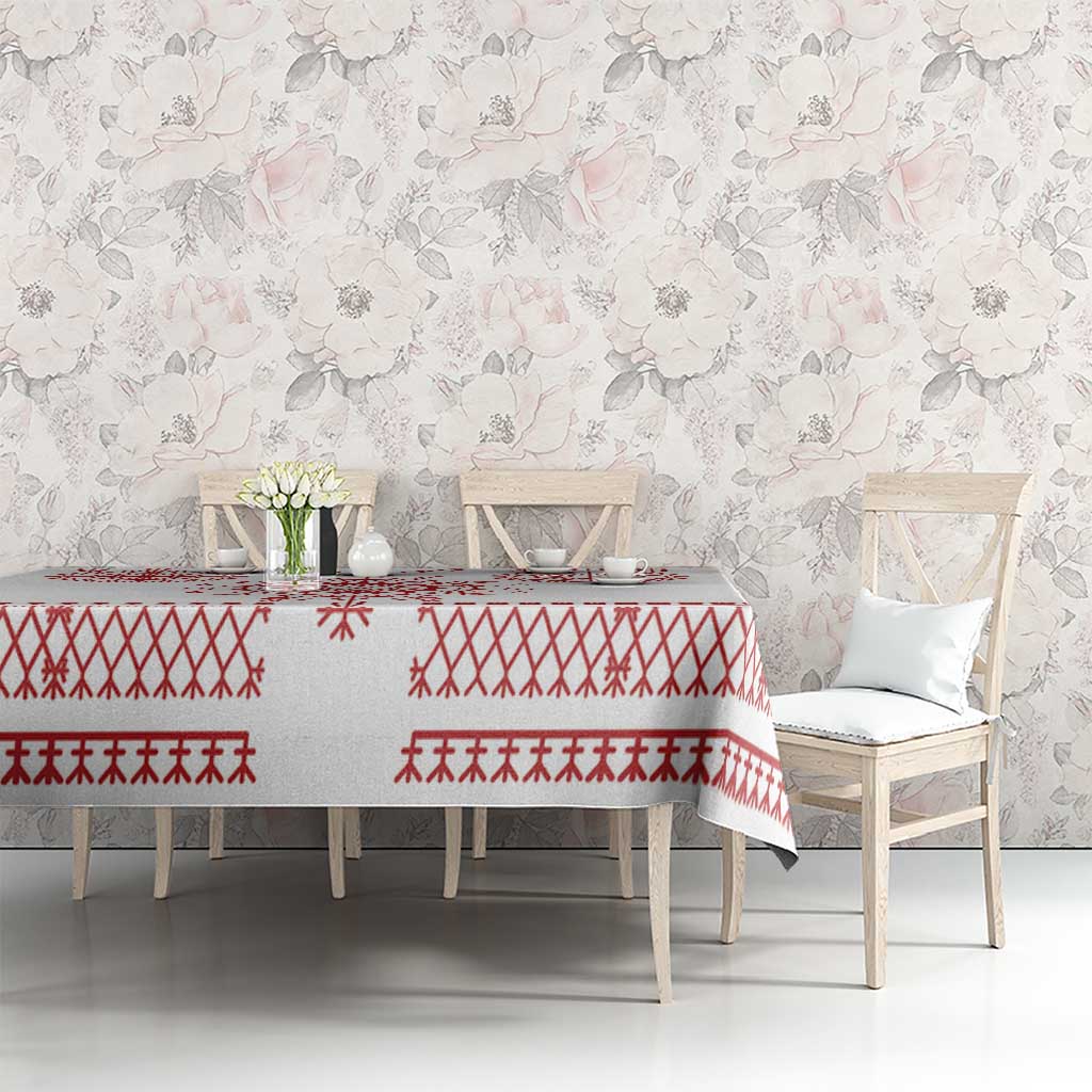 Croatia Sicanje Tattoo Kolo Inspired Tablecloth - Wonder Print Shop