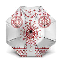 Croatia Sicanje Tattoo Kolo Inspired Umbrella - Wonder Print Shop