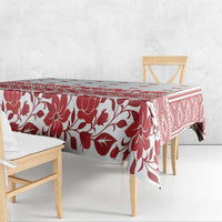 Antique Croatia Folk Embroidery Inspired Pattern Tablecloth Roses and Peacocks - Wonder Print Shop