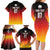 Germany Football Family Matching Long Sleeve Bodycon Dress and Hawaiian Shirt Nationalelf Dynamic LT7 - Wonder Print Shop