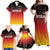 Germany Football Family Matching Off Shoulder Maxi Dress and Hawaiian Shirt Nationalelf Dynamic LT7 - Wonder Print Shop