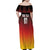 Germany Football Family Matching Off Shoulder Maxi Dress and Hawaiian Shirt Nationalelf Dynamic LT7 - Wonder Print Shop