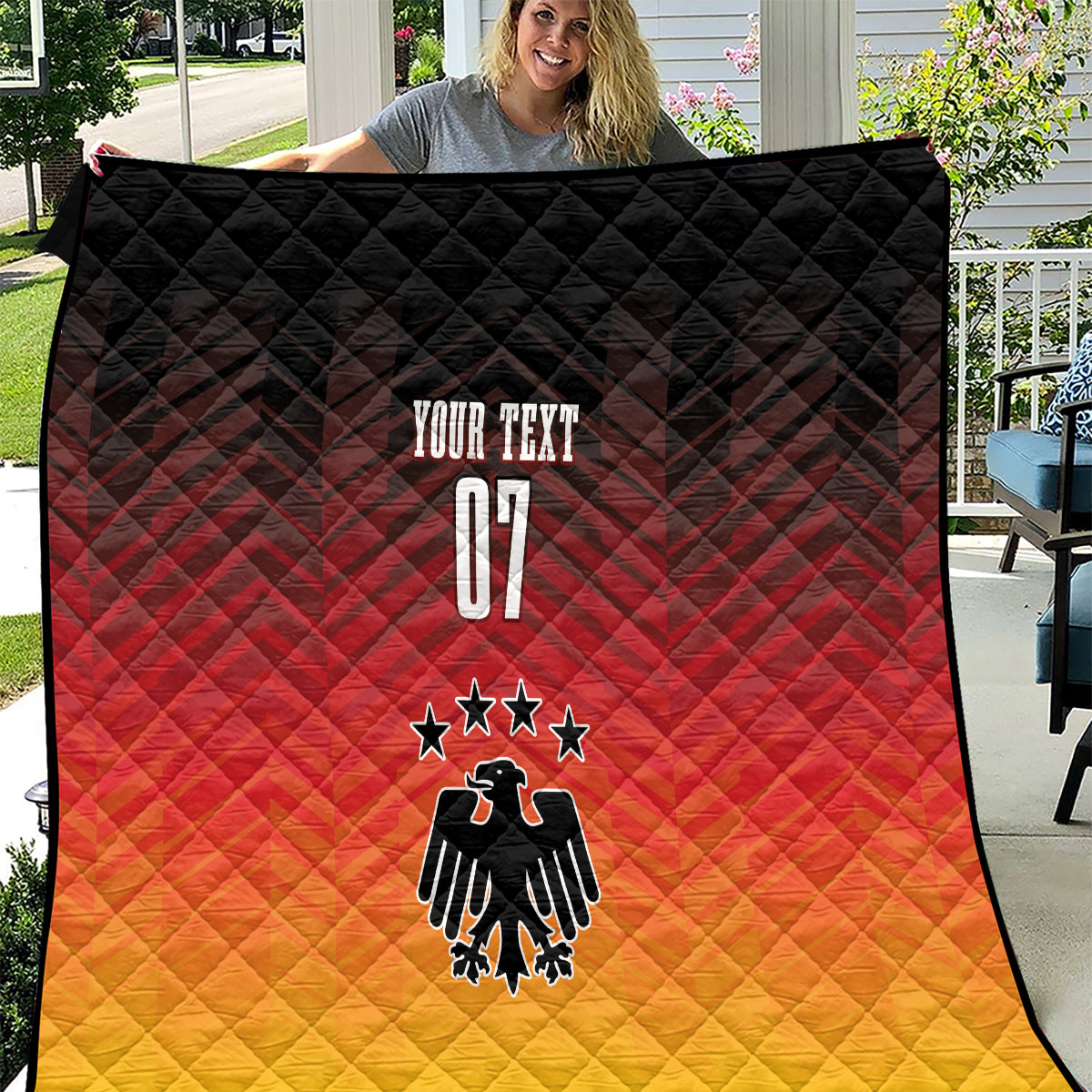 Germany Football Quilt Nationalelf Dynamic