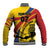 Colombia Football Custom Baseball Jacket Todos Somos Colombia LT7 - Wonder Print Shop