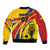 Colombia Football Custom Bomber Jacket Todos Somos Colombia LT7 - Wonder Print Shop