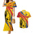 Colombia Football Custom Couples Matching Mermaid Dress and Hawaiian Shirt Todos Somos Colombia LT7 - Wonder Print Shop