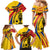 Colombia Football Custom Family Matching Mermaid Dress and Hawaiian Shirt Todos Somos Colombia LT7 - Wonder Print Shop