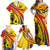 Colombia Football Custom Family Matching Off Shoulder Maxi Dress and Hawaiian Shirt Todos Somos Colombia LT7 - Wonder Print Shop