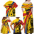 Colombia Football Custom Family Matching Off Shoulder Maxi Dress and Hawaiian Shirt Todos Somos Colombia LT7 - Wonder Print Shop