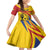 Colombia Football Custom Family Matching Summer Maxi Dress and Hawaiian Shirt Todos Somos Colombia - Wonder Print Shop