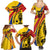 Colombia Football Custom Family Matching Summer Maxi Dress and Hawaiian Shirt Todos Somos Colombia - Wonder Print Shop