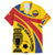 Colombia Football Custom Family Matching Summer Maxi Dress and Hawaiian Shirt Todos Somos Colombia - Wonder Print Shop