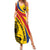 Colombia Football Custom Family Matching Summer Maxi Dress and Hawaiian Shirt Todos Somos Colombia - Wonder Print Shop