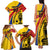 Colombia Football Custom Family Matching Tank Maxi Dress and Hawaiian Shirt Todos Somos Colombia - Wonder Print Shop