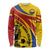 Colombia Football Custom Long Sleeve Shirt Todos Somos Colombia - Wonder Print Shop