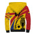 Colombia Football Custom Sherpa Hoodie Todos Somos Colombia - Wonder Print Shop