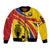 Colombia Football Custom Sleeve Zip Bomber Jacket Todos Somos Colombia - Wonder Print Shop