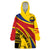 Colombia Football Custom Wearable Blanket Hoodie Todos Somos Colombia - Wonder Print Shop