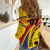 Colombia Football Custom Women Casual Shirt Todos Somos Colombia - Wonder Print Shop