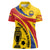 Colombia Football Custom Women Polo Shirt Todos Somos Colombia - Wonder Print Shop