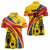 Colombia Football Custom Women Polo Shirt Todos Somos Colombia - Wonder Print Shop