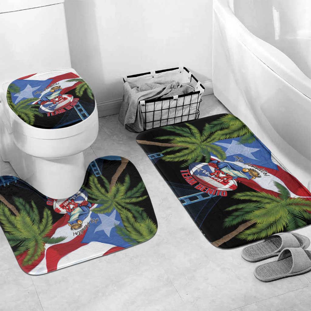 Ay Bendito! Benito Bowl Proud Boricua Bathroom Set