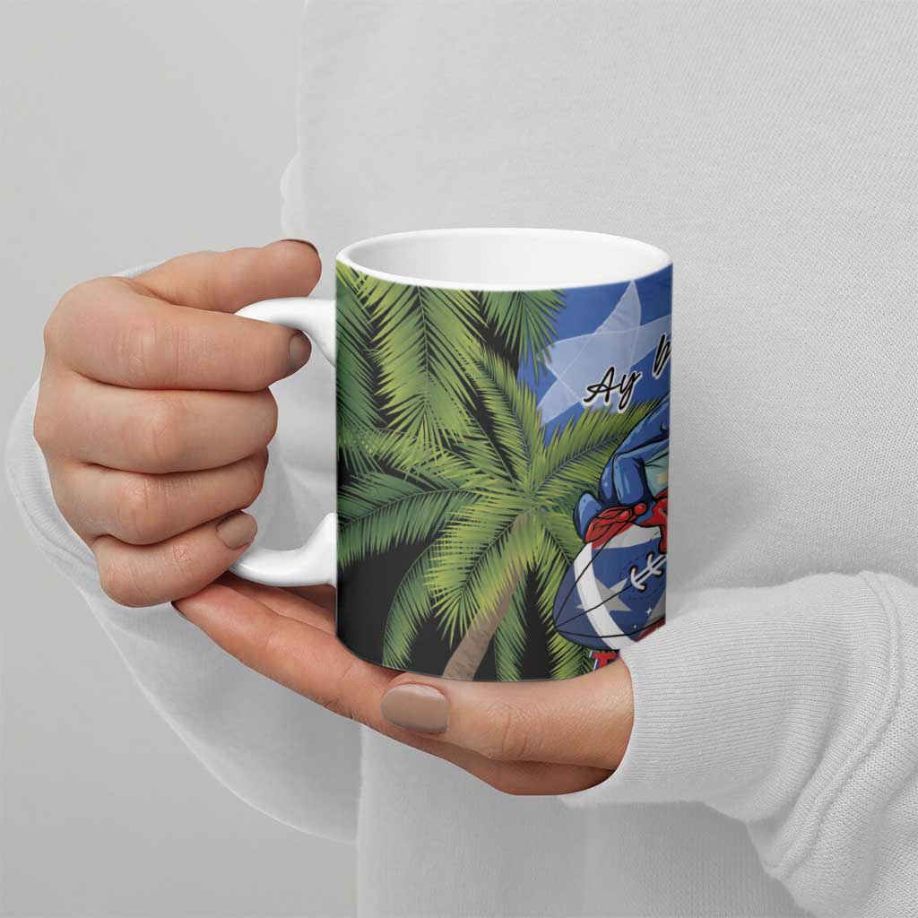 Ay Bendito! Benito Bowl Proud Boricua Ceramic Mug