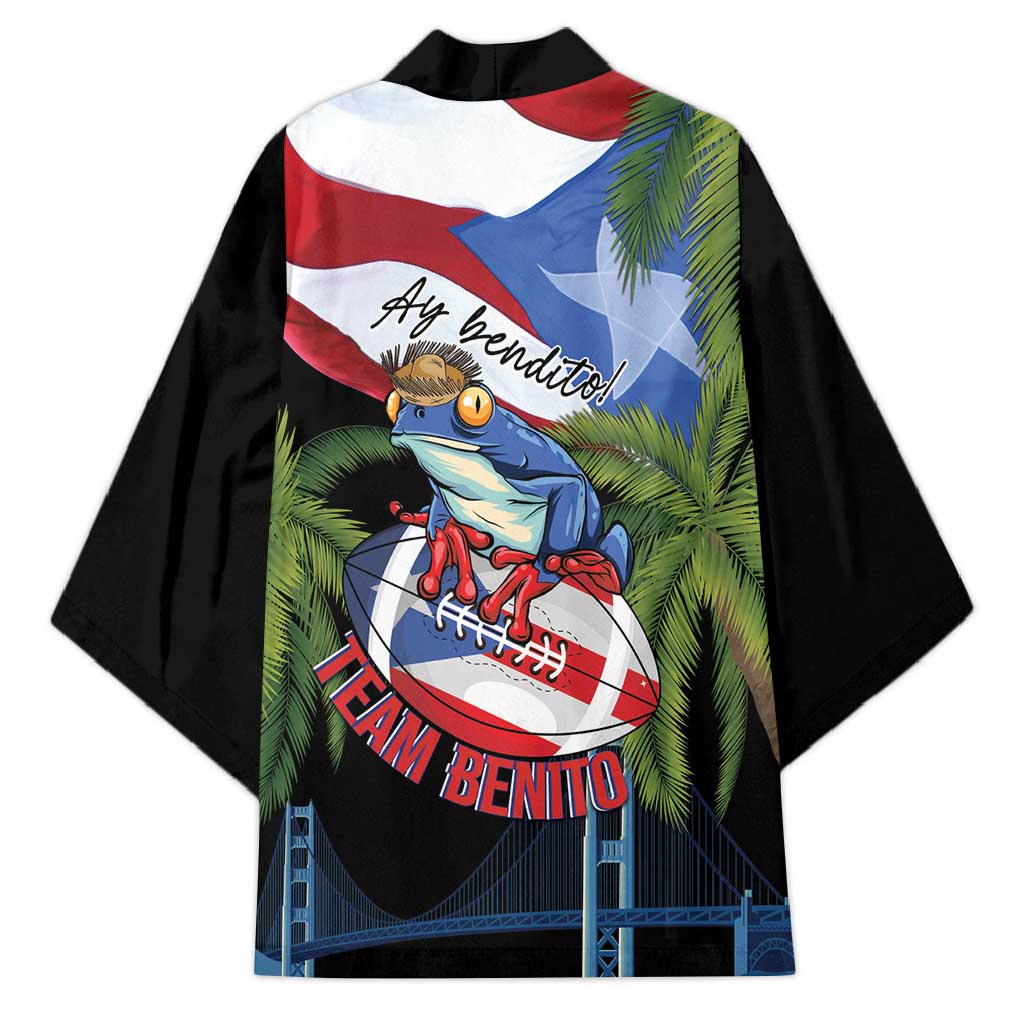 Ay Bendito! Benito Bowl Proud Boricua Kimono