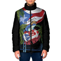 Ay Bendito! Benito Bowl Proud Boricua Padded Jacket