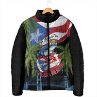 Ay Bendito! Benito Bowl Proud Boricua Padded Jacket