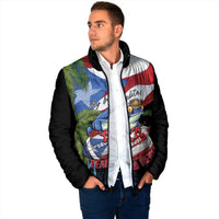 Ay Bendito! Benito Bowl Proud Boricua Padded Jacket