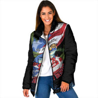 Ay Bendito! Benito Bowl Proud Boricua Padded Jacket