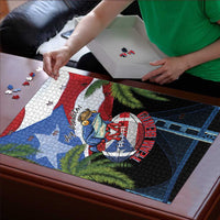 Ay Bendito! Benito Bowl Proud Boricua Puzzle