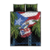 Ay Bendito! Benito Bowl Proud Boricua Quilt Bed Set