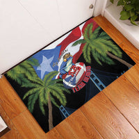 Ay Bendito! Benito Bowl Proud Boricua Rubber Doormat