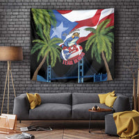 Ay Bendito! Benito Bowl Proud Boricua Tapestry