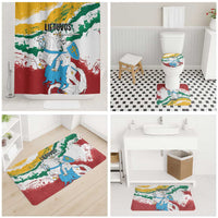 Lithuania Bathroom Set Lietuvos Artsy Vytis