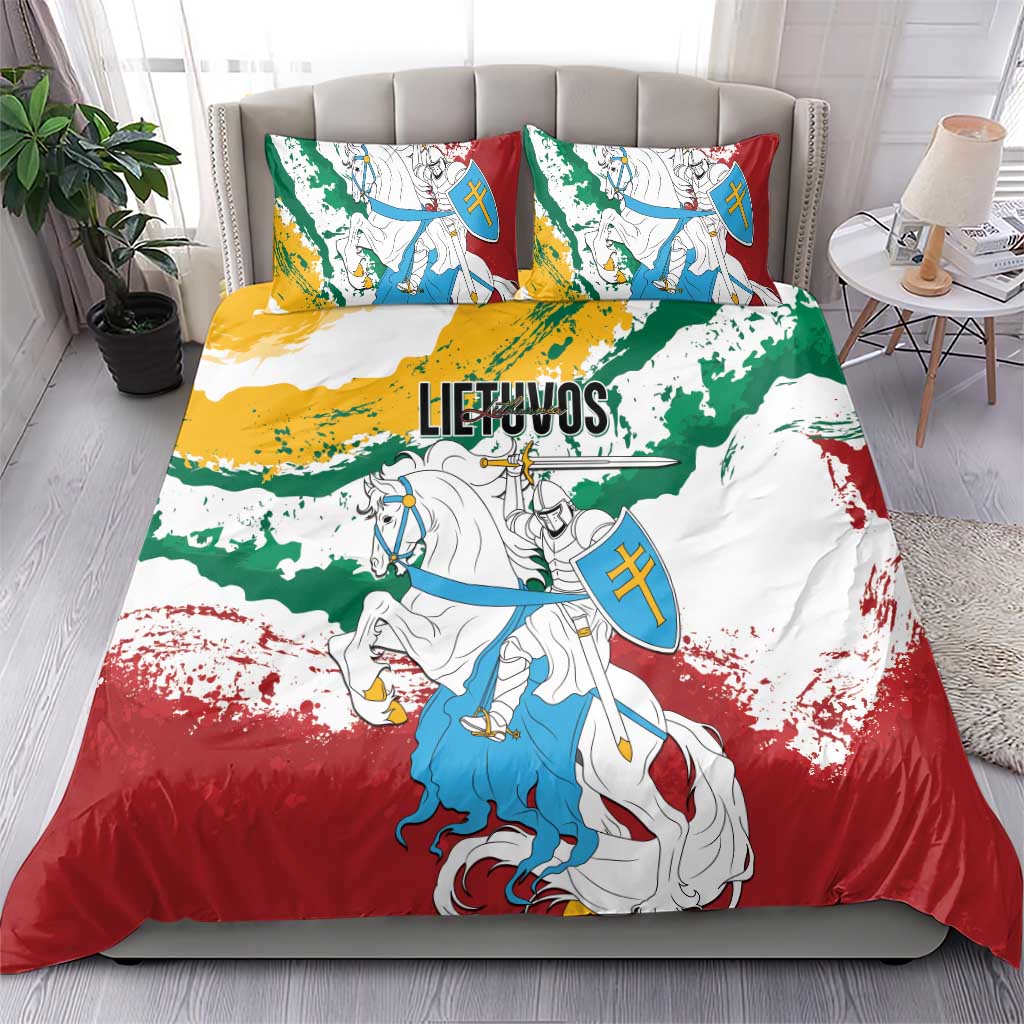 Lithuania Bedding Set Lietuvos Artsy Vytis