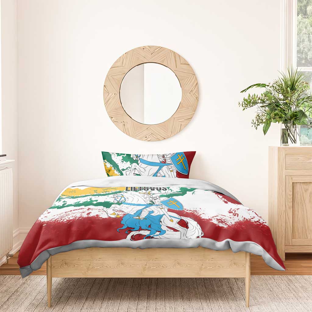 Lithuania Bedding Set Lietuvos Artsy Vytis