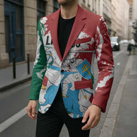 Lithuania Personalized Blazer Lietuvos Artsy Vytis