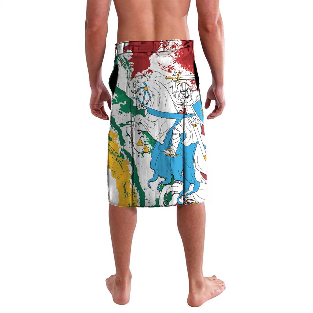 Lithuania Personalized Lavalava Lietuvos Artsy Vytis