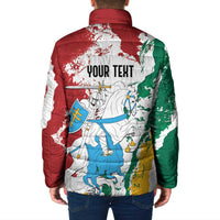 Lithuania Personalized Padded Jacket Lietuvos Artsy Vytis