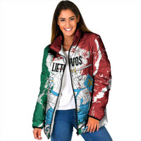 Lithuania Personalized Padded Jacket Lietuvos Artsy Vytis