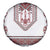Ukraine Vyshyvanka Inspired Patterns Spare Tire Cover White