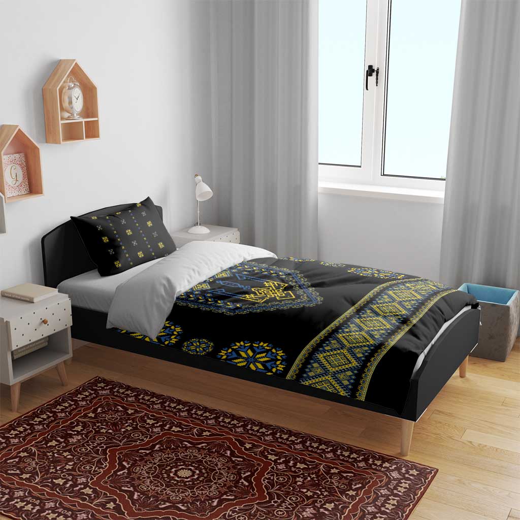 Ukraine Vyshyvanka Inspired Patterns Bedding Set Ukraini Colors