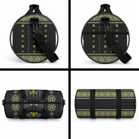 Ukraine Vyshyvanka Inspired Patterns Duffle Bag Ukraini Colors