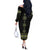 Ukraine Vyshyvanka Inspired Patterns Off The Shoulder Long Sleeve Dress Ukraini Colors